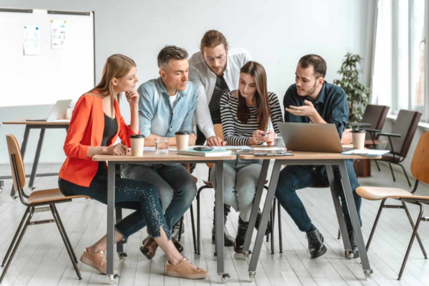 Financial planning professional analyzing budget spreadsheets