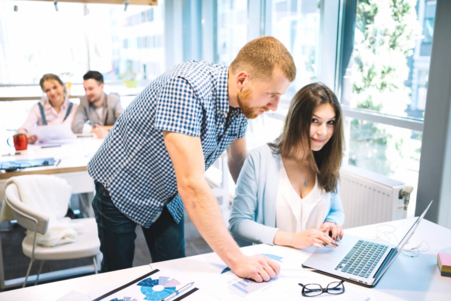 Financial planning workspace with budgeting documents and forecasting tools